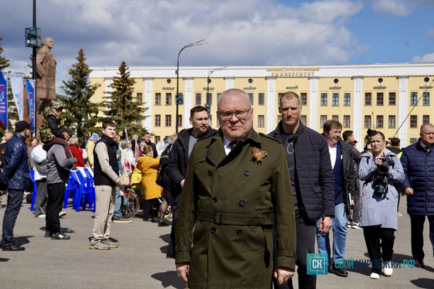 В Кирове прошёл торжественный парад в честь Дня Победы. Фото