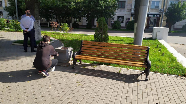 В Кирове ремонтируют постамент у памятника Шаляпину