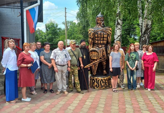 В Свече открыли скульптуру Александра Невского