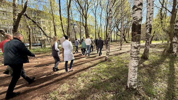 В кировском парке Победы создадут единую сеть пешеходных дорожек