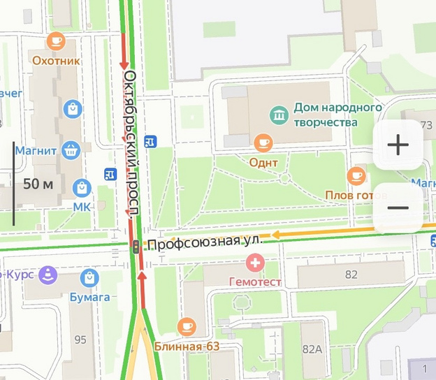 Утренние пробки 17 июля: Московская, проспект Строителей, Щорса