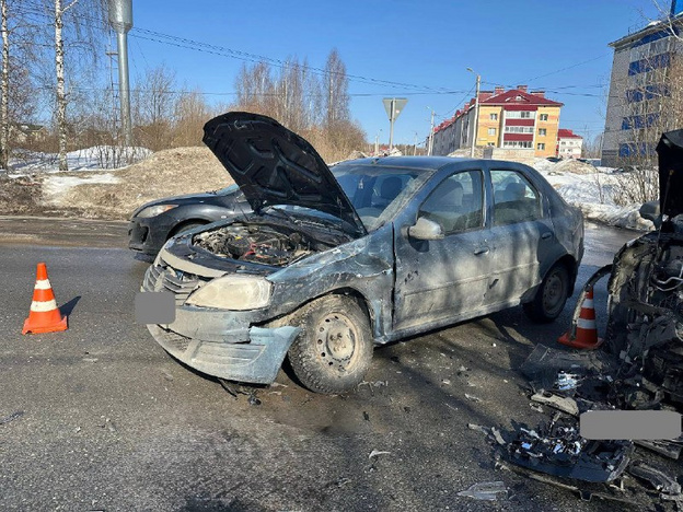 Водитель иномарки травмировался в ДТП на улице Центральной