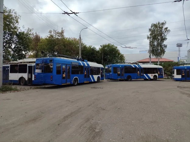 В Киров пригнали б/у троллейбусы из Петербурга