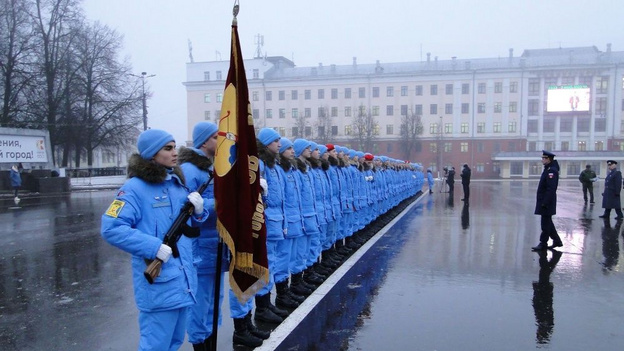 На Театральной площади прошла генеральная репетиция Парада Памяти