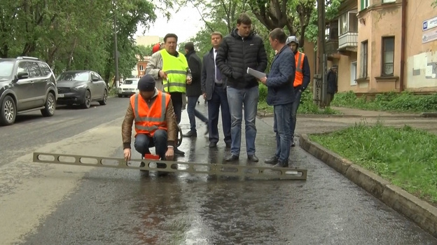 В Кирове после ремонта приняли в эксплуатацию улицу Дерендяева