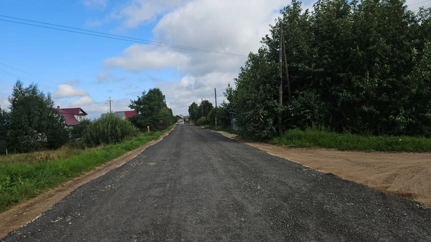 В Кирове привели в порядок дорогу от Костино до Петуховых