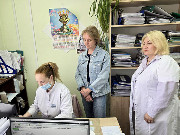 Екатерина Видякина проверила Зуевскую ЦРБ