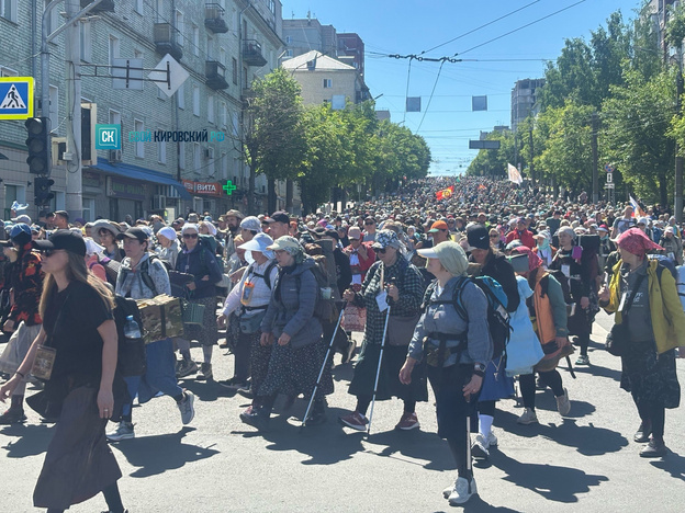 Из Кирова в Великорецкий крестный ход отправились более 30 тысяч человек
