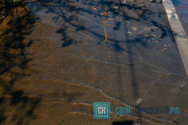 Весеннее половодье в Кирове 2026. Фото