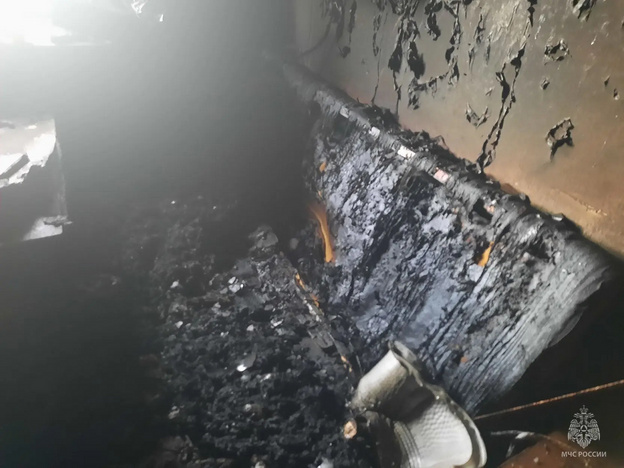 На Ердякова при пожаре в квартире погиб мужчина
