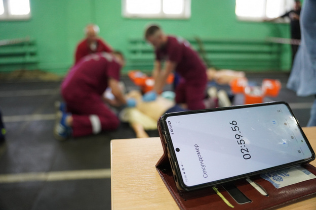 В Кирове медики скорой помощи отработали действия при ЧС