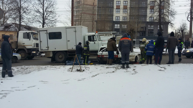 В тройном ДТП на улице Ломоносова погиб водитель «ВАЗа»