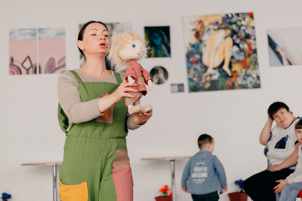 Место, где прячется душа. Фоторепортаж с детского спектакля в «Джемсити»