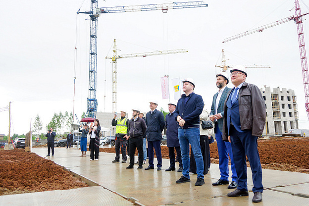 В микрорайоне Чистые пруды-2 начали строить детский сад на 140 мест