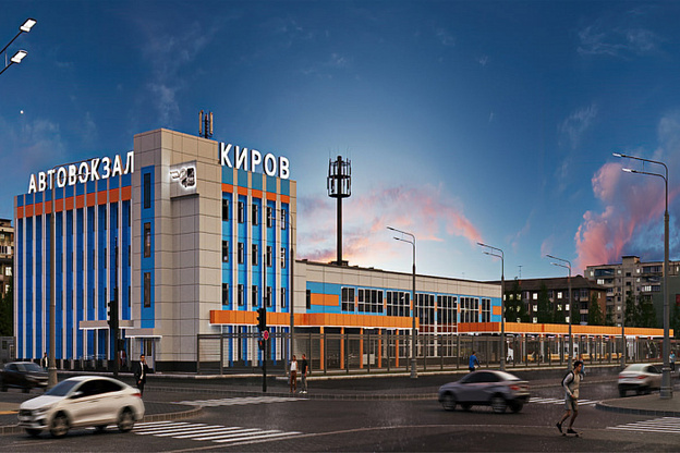 В здании кировского автовокзала завершают первый этап ремонта