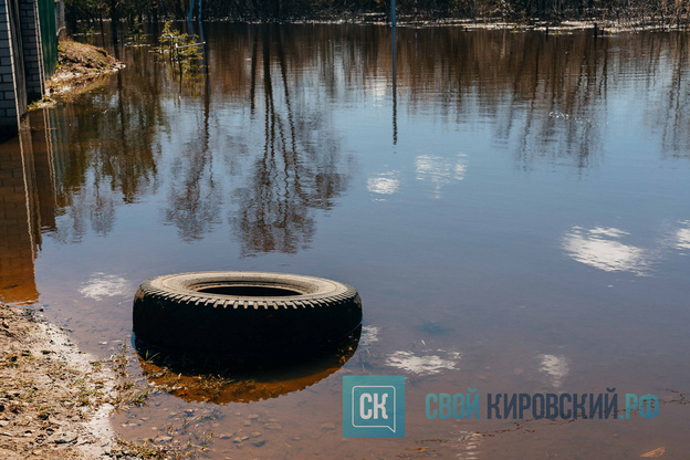 Весеннее половодье в Кирове 2026. Фото