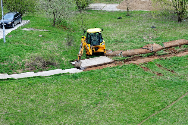 В Кирово-Чепецке благоустраивают пустырь