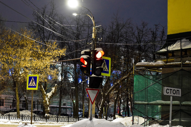 В Кирове на установку десяти светофоров потратят 33 миллиона рублей
