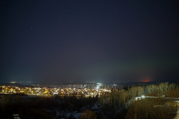 В Кировской области наблюдали полярное сияние