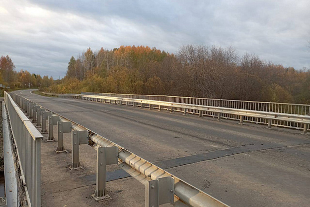 Завершён ремонт мостов через реки Вобловица и Шуда