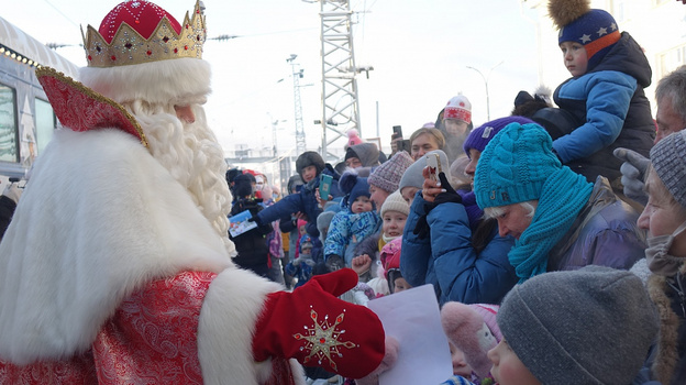 В Кирове побывал Дед Мороз