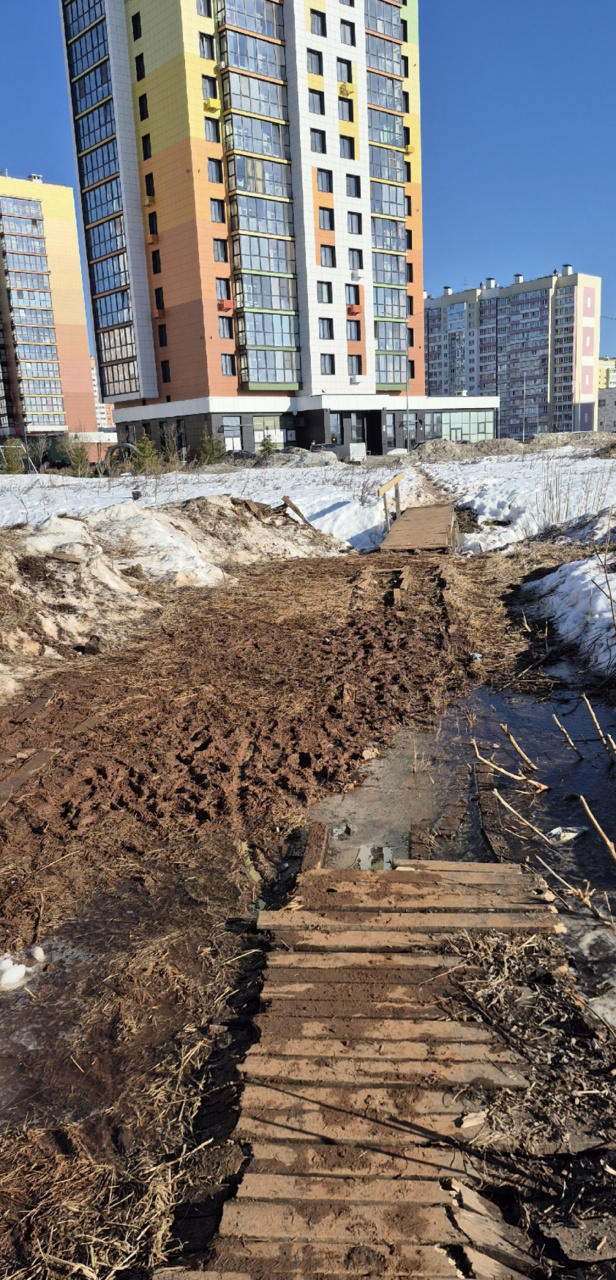 Жители Чистых Прудов просят помочь с дорогой