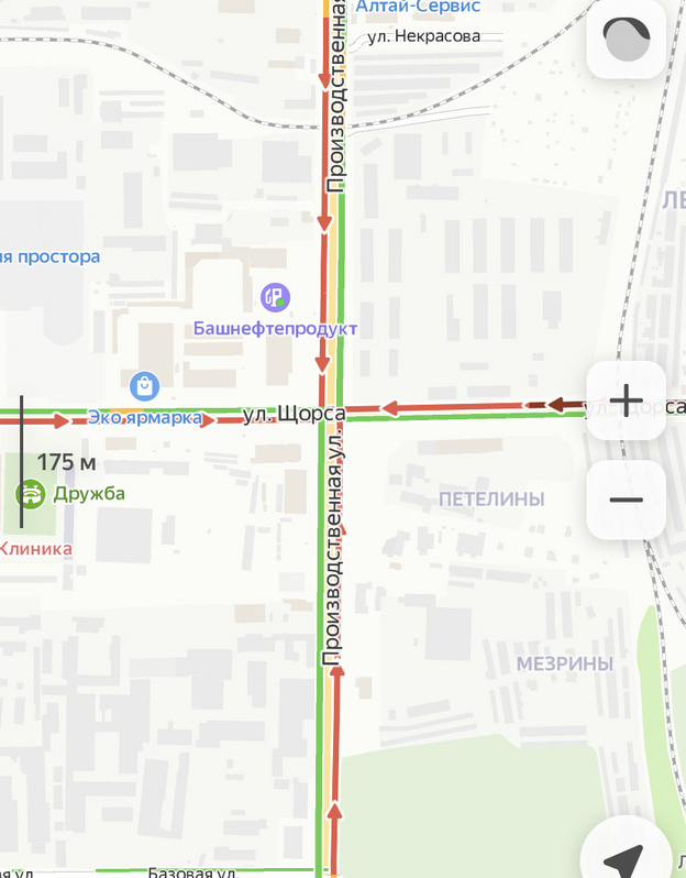 Утренние пробки 1 августа: Московская, проспект Строителей, Воровского