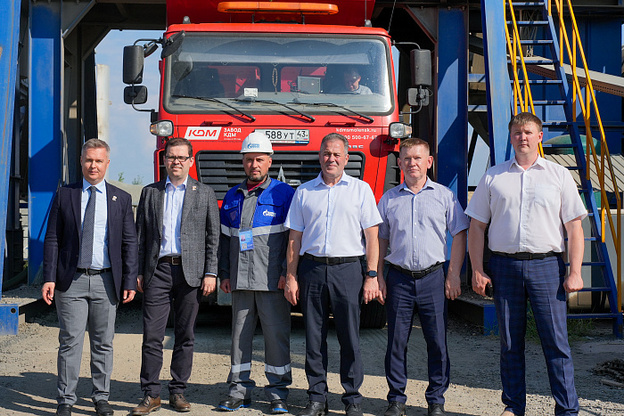 Асфальтобетонный завод в Омутнинске перевели на газ