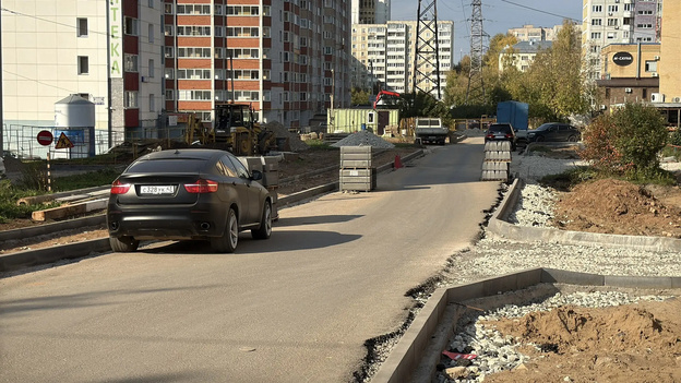 В Кирове перекрыли участок улицы Стахановской из-за капремонта