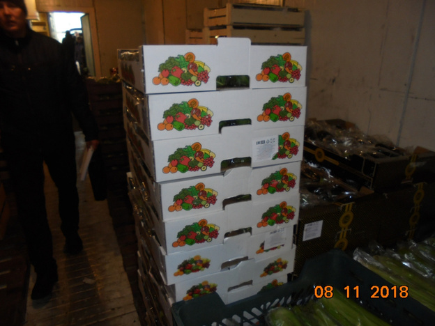 В Кирове уничтожили 700 килограммов санкционных яблок и салата