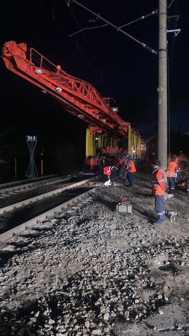 В Нововятске заменили ж/д пути над будущим тоннелем