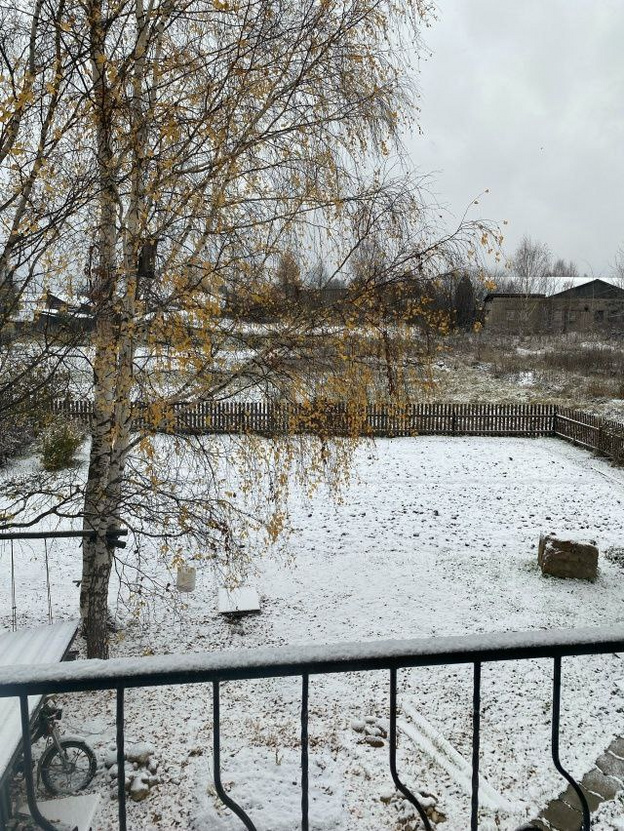 В Кировской области выпал первый снег