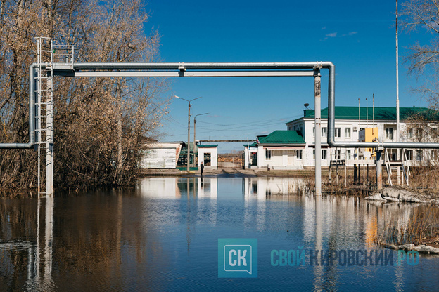 Весеннее половодье в Кирове 2026. Фото