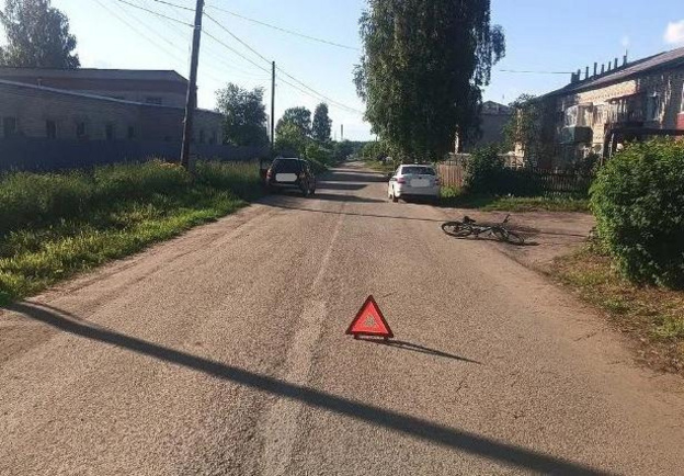 В Кумёнах водитель «Лады Гранты» сбил 14-летнего велосипедиста