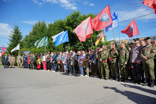 В Кирове прошёл митинг в память о ветеранах боевых действий