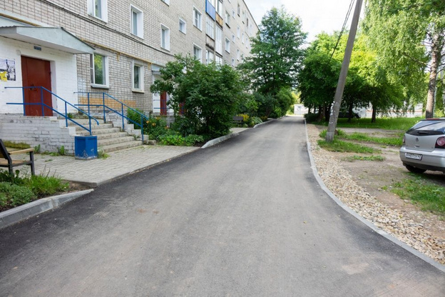 В Лянгасово отремонтировали пять дворов
