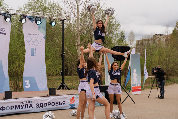 Нано-Формула здоровья: в Лёвинцах прошёл марафон здоровья от «Нанолек»