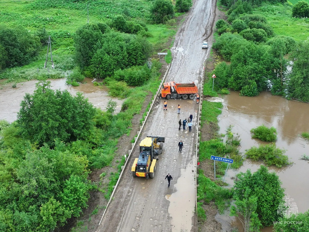 В МЧС рассказали, где в Кировской области размыло дороги