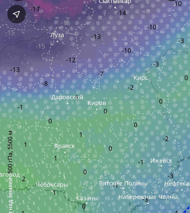 В конце января в Кировской области может резко потеплеть