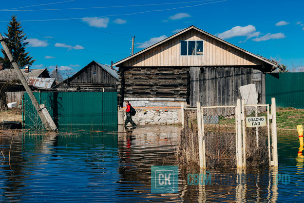 Весеннее половодье в Кирове 2026. Фото
