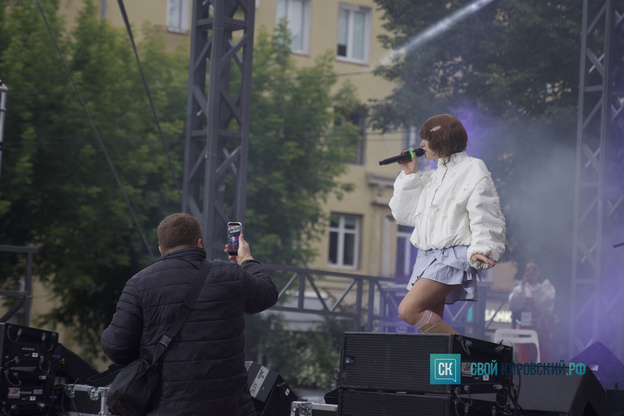 Cream Soda выступила на Дне молодёжи в Кирове