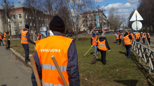 В Кирово-Чепецке начались городские субботники