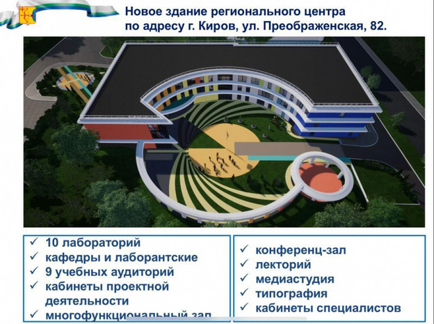В 2021 году в Кирове начнётся строительство Центра для одарённых детей