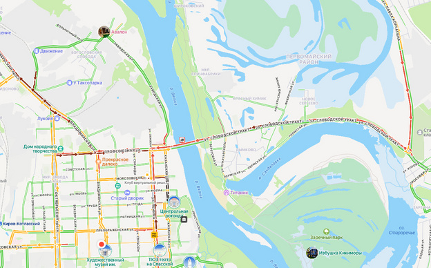 В Кирове изменили режим работы светофоров на трёх улицах