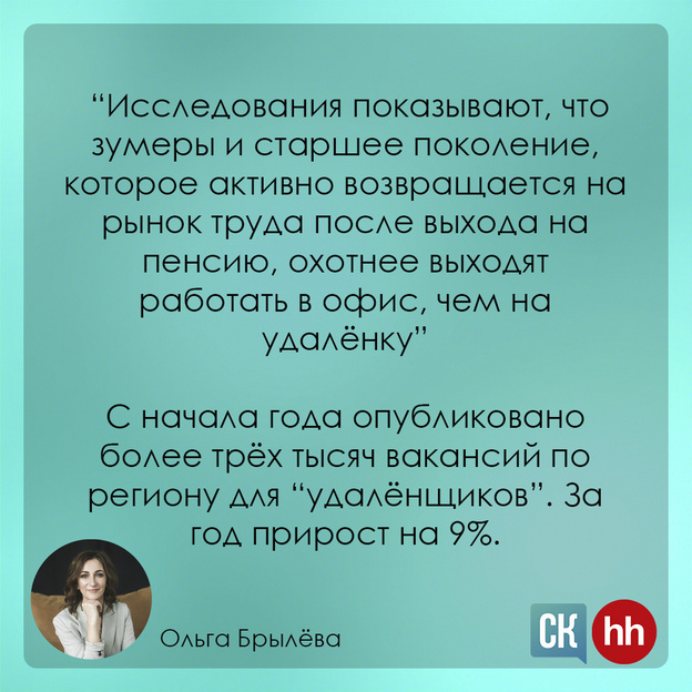 Рынок труда на пороге перемен. Интервью с директором филиала hh.ru Ольгой Брылёвой