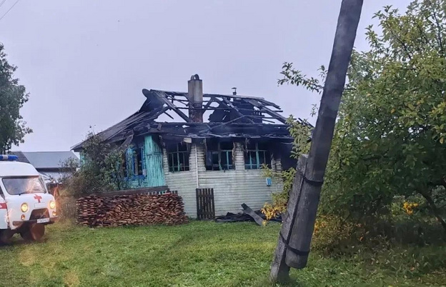 В Кировской области при пожаре погиб человек