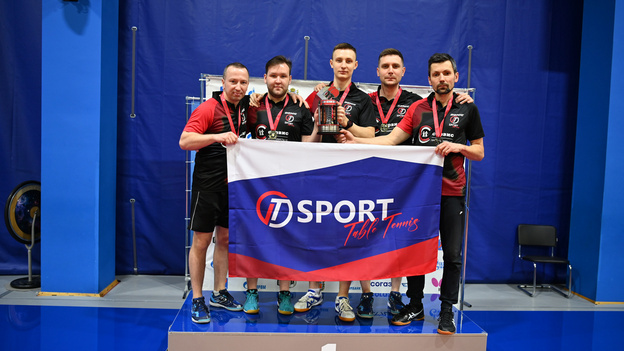 Команда из Кировской области стала чемпионом России по настольному теннису