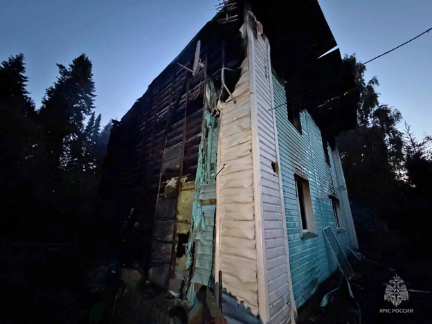 При пожаре в селе Каринка погиб 59-летний мужчина