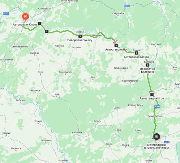 В Кирове запускают автобусный маршрут в Ижевск