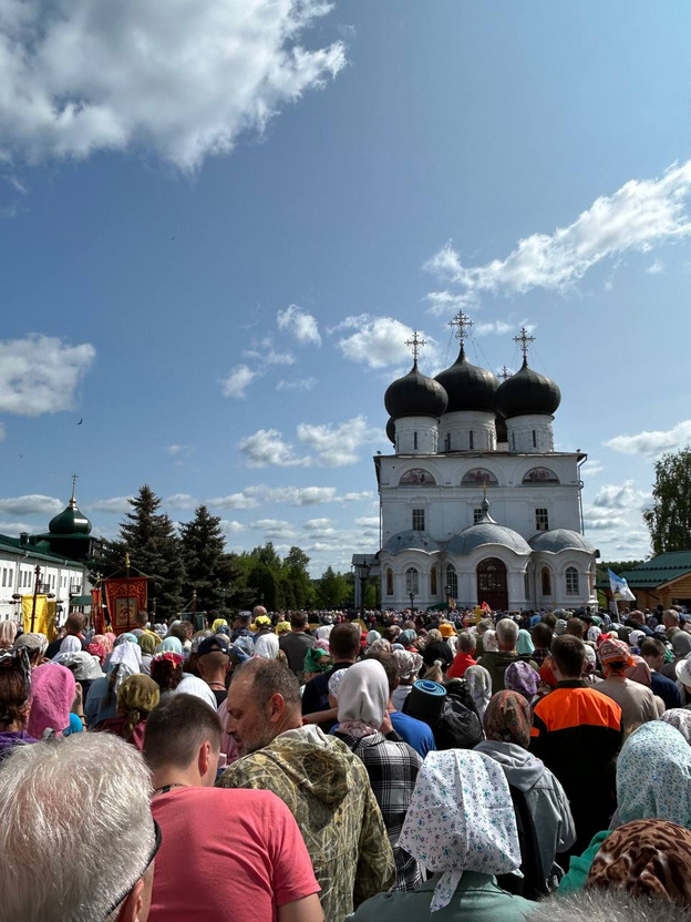 Никита Белых принял участие в Великорецком крестном ходе